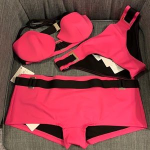 HP!🎉 La Perla 3 Piece Pink Ryder Bikini